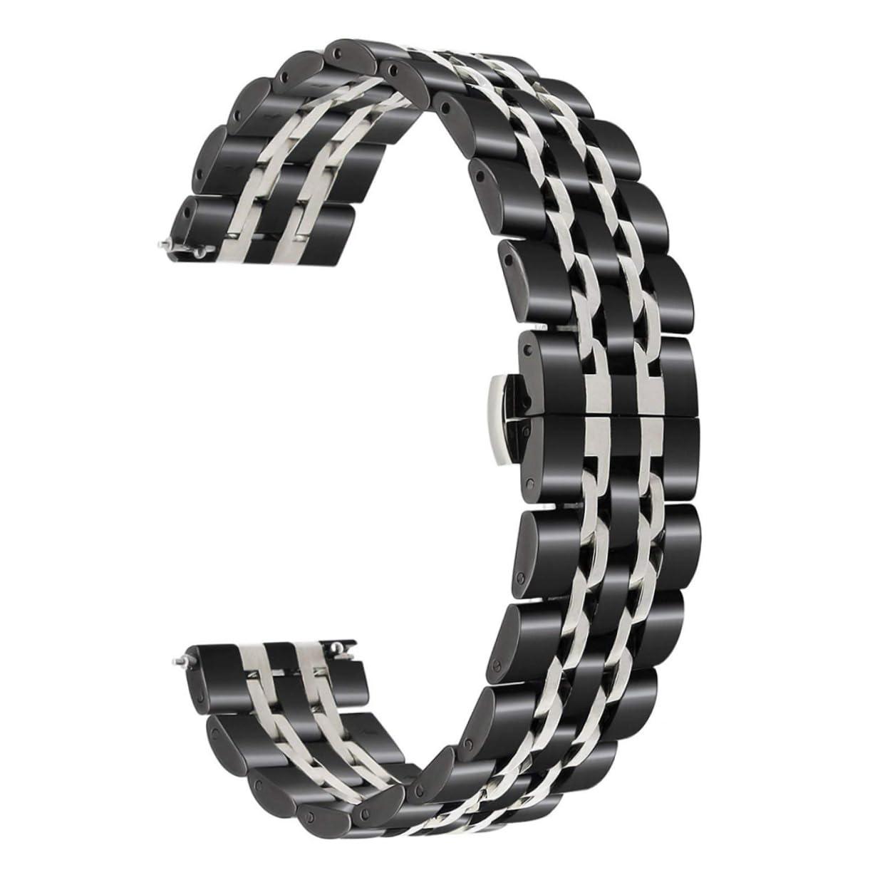 UPKOCH Correa De Reloj De Guijarro 3 Uds Brazalete De Metal Correa De Reloj Inteligente Correas De Engranaje Correa De Reloj De Moda De Repuesto S2 S3 De Acero Inoxidable
