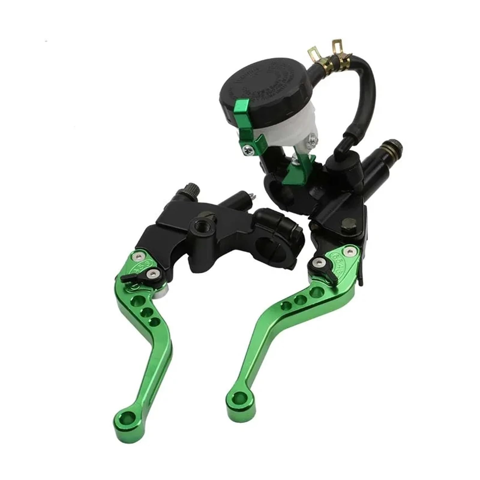WKDYRIWO for Yam&aha for KA&WASAKI 7 8" 22mm Handbar Motorcyc Universal CNC Adjustab Clutch Brake Master Cylinder Reservoir Motorcycle Brake Clutch Levers