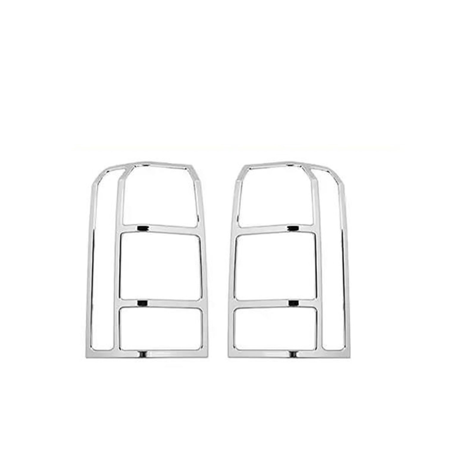Cubierta de luz trasera cromada para Jeep Patriot 2011-2016 6