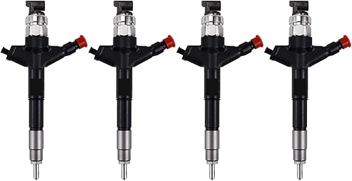 4PCS 295050-1060 16600-3XN0A 166003XN0A 295050-1061 295050-1062 Inyector Common Rail para Nissan YD25 D22 D23 D40 2.5L Motor Navara Pathfinder