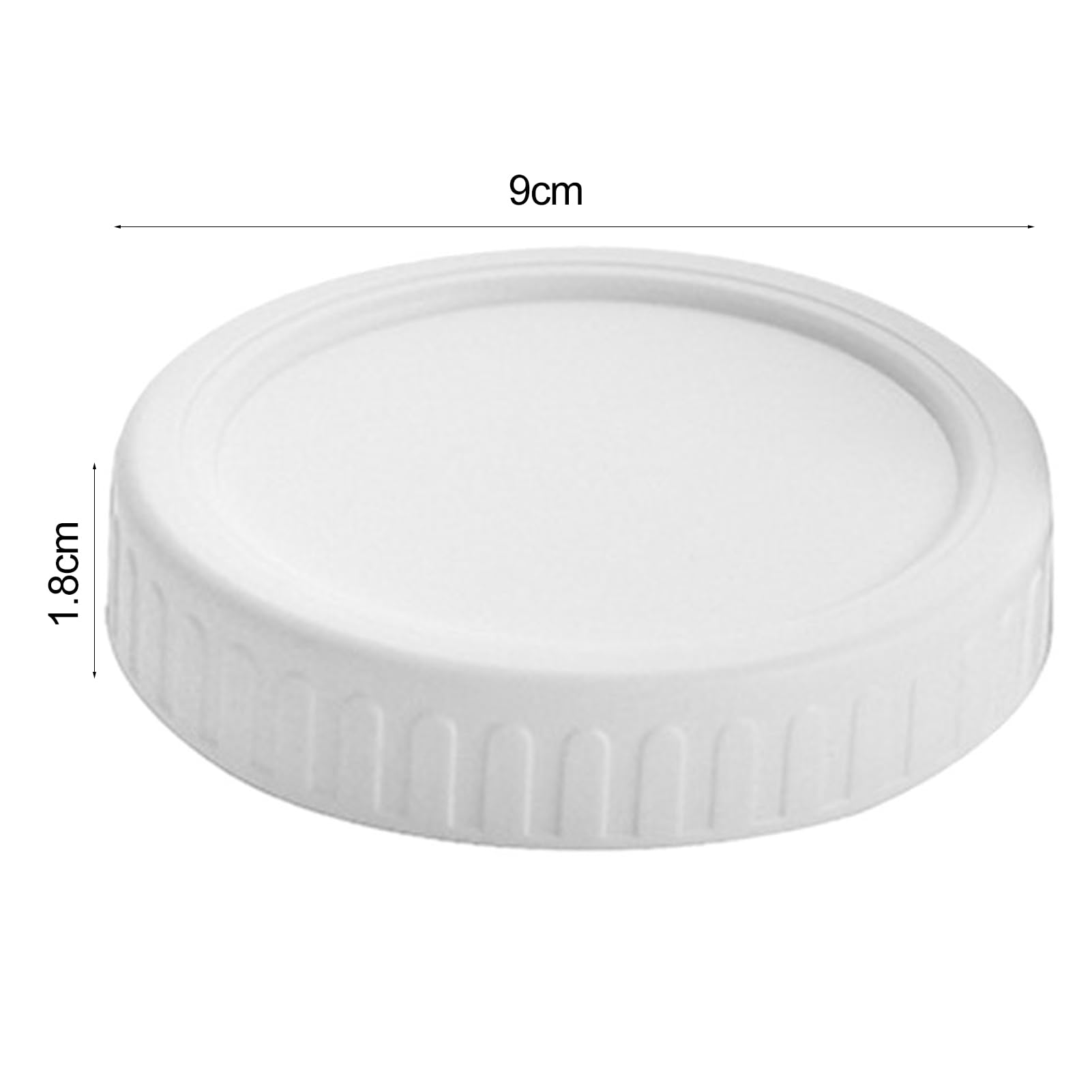 Lot De 10 Couvercles De Bocaux Mason En Plastique Avec œillets En