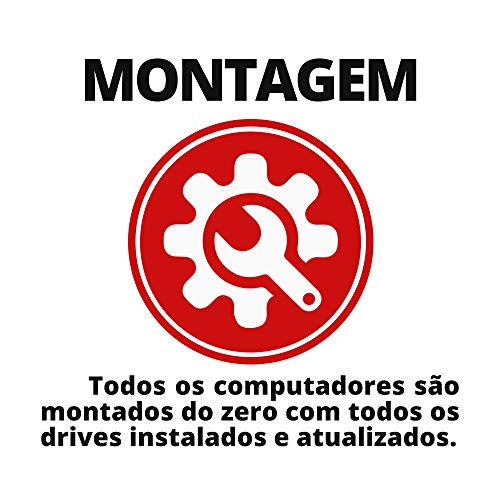 Pc Gamer Completo Intel Core 2 Quad, 8GB RAM, HD 500GB, GT 710 2GB, Monitor 18,5 LED, Wi-Fi, Headset