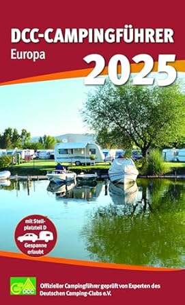  Amazon.co.jp: DCC-Campingfuehrer Europa 2025: Offizieller Bildidee 