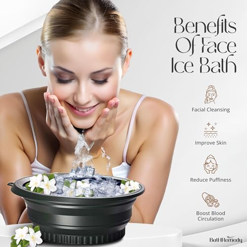 Image of Ice Face Bowl for Skin Care, Black