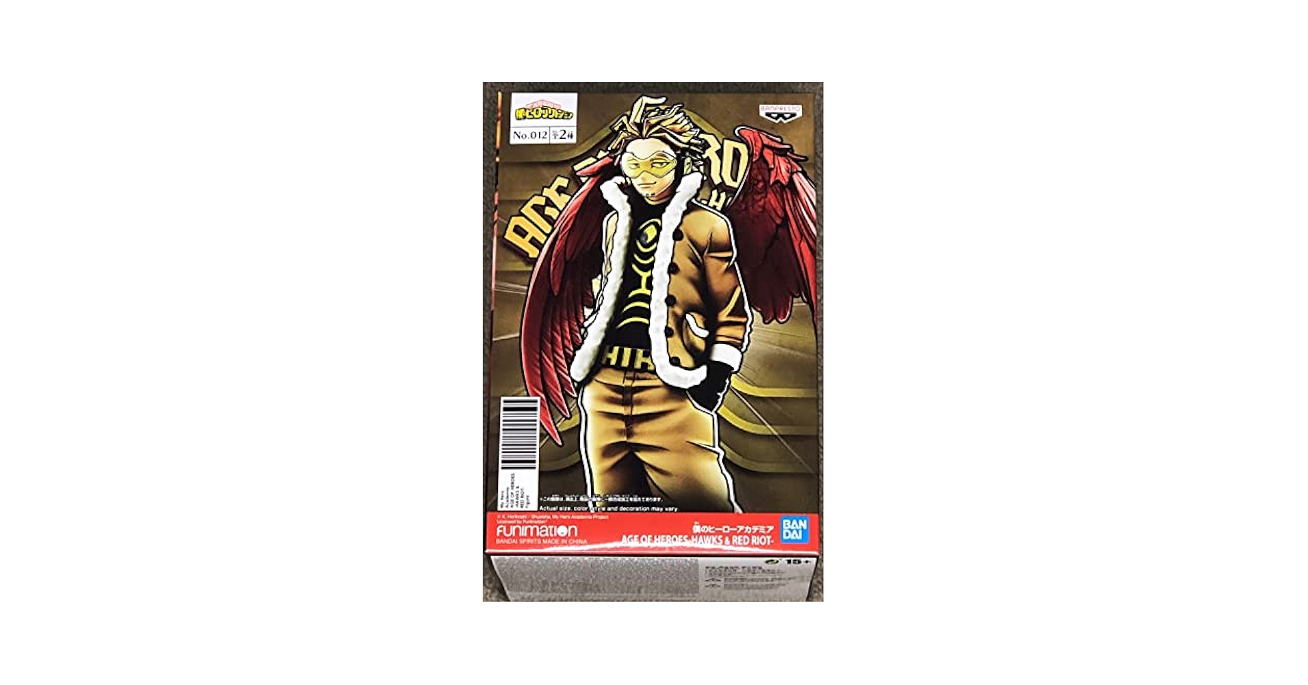 僕のヒーローアカデミア フィギュア AGE OF HEROES HAWKS Amazon.com: Banpresto - My Hero Academia Age of Heroes Hawks