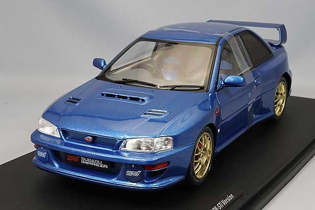 Amazon | ソリド 1/18 スバル インプレッサ 22B 1998 ブルー 【再入荷