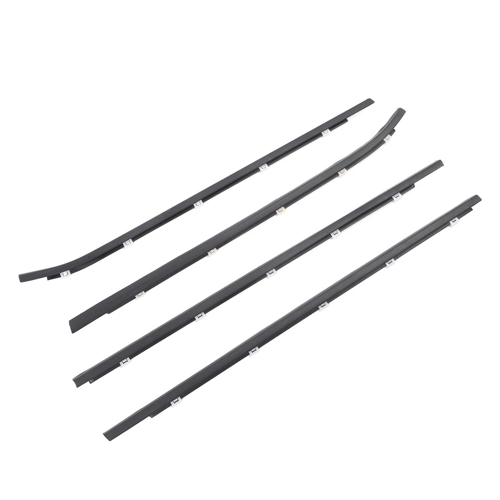 One Color Car Window Rubber Seal For Hyundai I30 2008 2009 2010 2011 83220 2L000 82210 2L000 Car Door Window Weatherstrip Window Weatherstrip