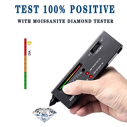 Impalsory 3Ct 9Mm Moissanite D Colorless Simulated Diamond Loose Stone Round Excellent Cut Gemstones Vvs1 Clarity For Pendant Ring Stud Earring Jewelry Making With Certificate Of Authenticity #TOP5