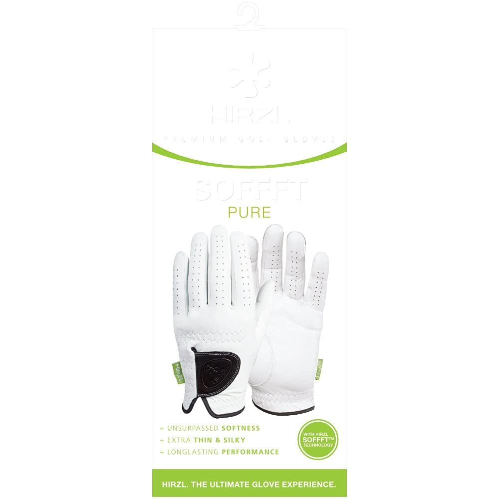 Hirzl SOFFFT Pure Ladies - Guanto Da Golf In Pelle Cabretta, Morbidezza Straordinaria, Tecnologia Tetra, Lavabile