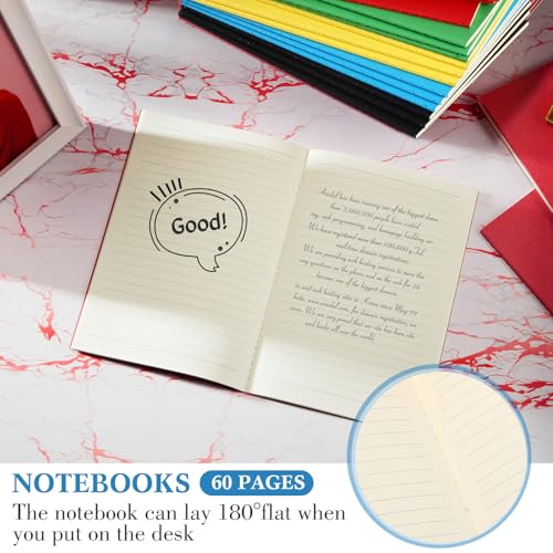 Image of Mimorou 100 Pcs A5 Journals Notebooks Bulk,Multicolor,Lined