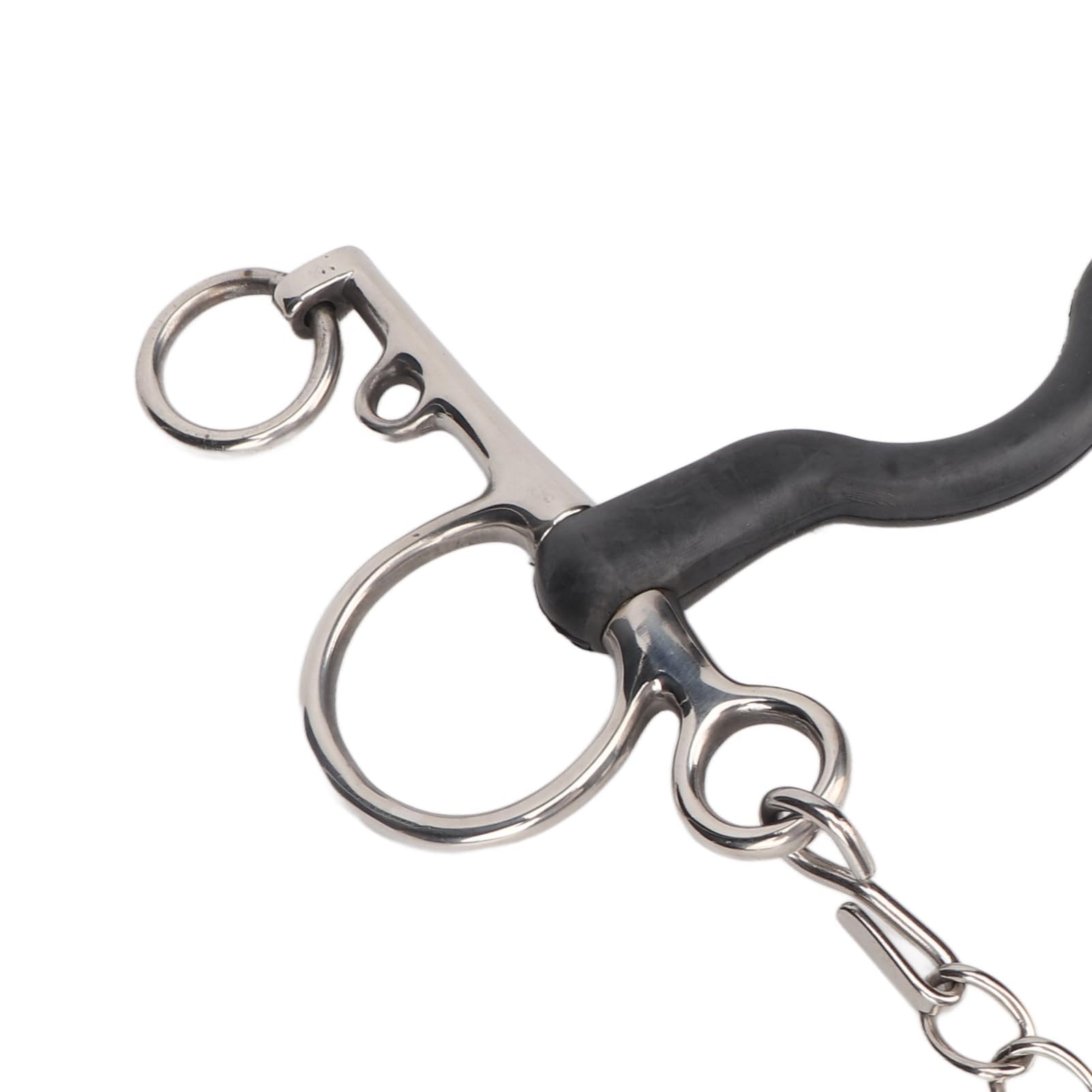 Filete De Boca De Caballo, Rodillo De Boca Para Masticar Caballo De Acero Inoxidable, Filete De Boca De Caballo Para Accesorios De Caballo(135mm)
