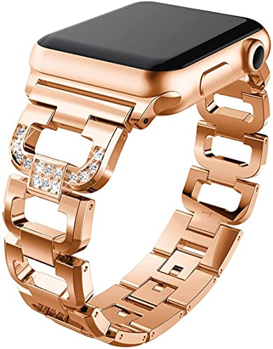 Zitel® Bands Compatible with Apple Watch Straps for Women Girls Metal Bands