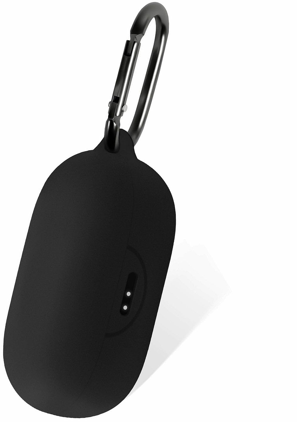 Geiomoo Silicone Case Compatible with Anker Soundcore Sport X10, Protective Cover with Carabiner (Black)