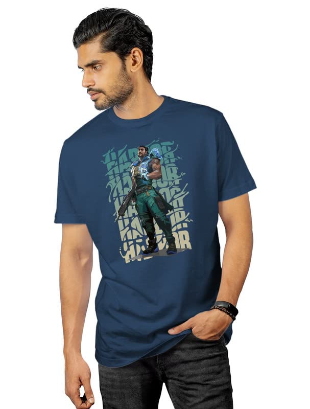 AirDrop Unisex Relaxed Fit Graphic Printed Gaming Valo T-Shirt 999