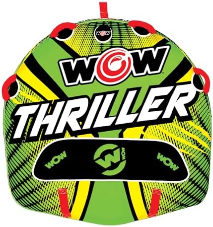 Wow Sports Thriller Towable Deck Tube for Boating Adults, Tubing ...
