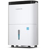 150 Pints 2025 Energy Star Dehumidifier for Home&comma; Basement with Drain Hose & Large Tank&comma; Ideal for Spaces up to 7&comma;000 Sq&period; Ft&period; - Portable Commercial Dehumidifier with Auto Defrost & Self-Drying