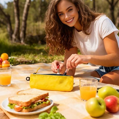 メイクブラシ トラベル ケース | ジッパー 防水,トラベルメイクオーガナイザーブラシホルダー - 大型開口 化粧品 トイレタリー 女性 女の子 鉛筆 ペン 文房具 家庭 学校 大学 スーツケース 出張