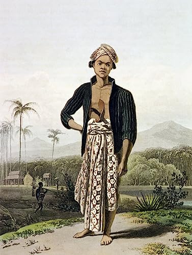 Prints Toile Peinture Murale William Daniell Impression Tableau Déco Salon 60x90cm
