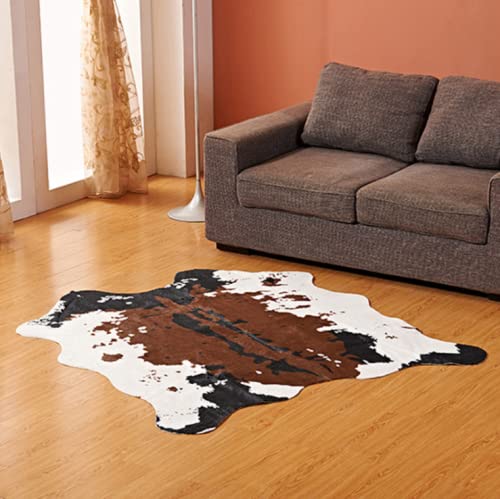 Tapis de Sol Imitation Peau de Vache Tapis pour décoration Maison