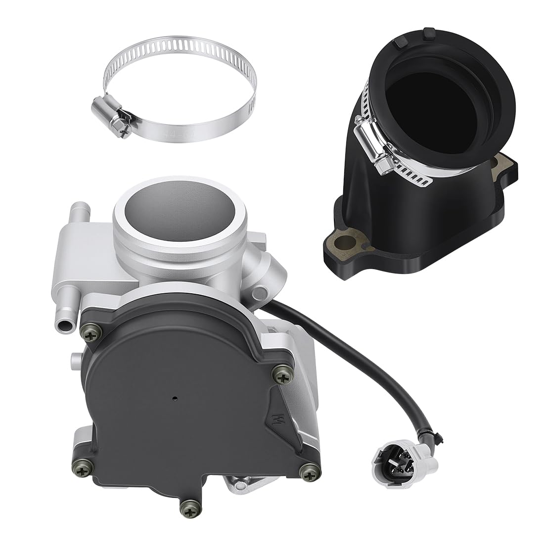Corps de papillon avec manchon d’admission et collier pour Polaris Sportsman Ranger RZR 700 800 2004-2014 1202836 1253564