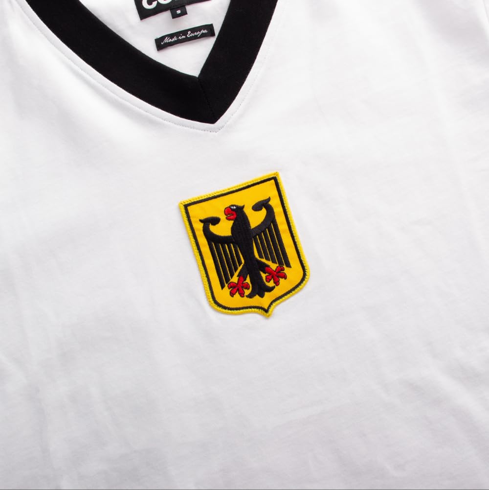COPA - Deutschland Trikot 1970 - Germany - Retro Fußballtrikot - Herren - Weiß