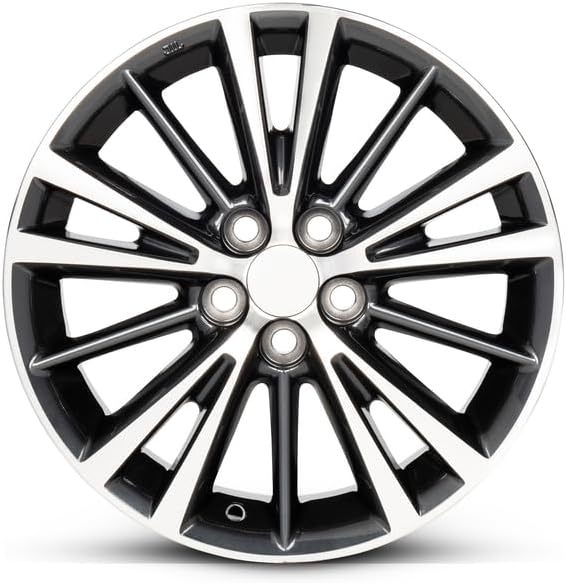 New 16x6.5 inch OEM Direct Replacement Aluminum Wheel for Toyota Corolla 2014–2019 5-100mm Gunmetal Gray 16 in Rim 4261102M50