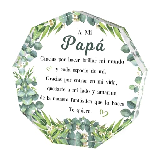Regalo Padre,Regalo Para Padre,Regalo Padre Cumpleaños,Regalos Originales Para Papa,Regalos Originales Para Padres,Regalos Padres Mayores,Regalo Padre Navidad,Día Del Padre Regalos Adornos De Acrílico