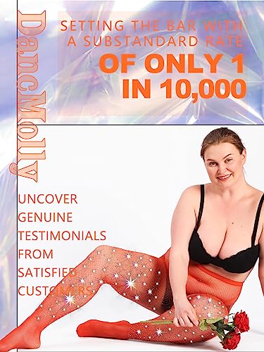 Image of DancMolly 10X Strong Ultra Sparkly Rhinestone Fishnet Stockings, Plus Size Sparkle Tights for Women Sexy Party Concert Outfit