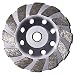 4” Concrete Turbo Diamond Grinding Cup Wheel for Angle Grinder 5/8" 11 Thread Mount