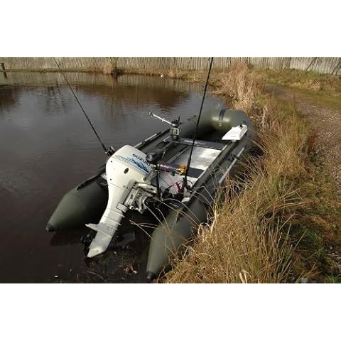 Bison MARINE OLIVE GREEN INFLATABLE FISHING SPORTS AIR RIB BOAT 13ft Cover
