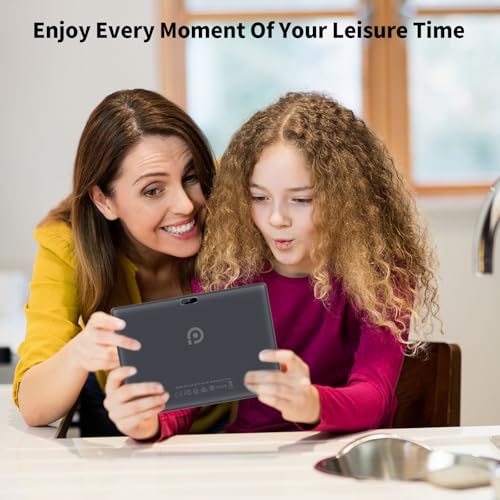 Image of PRITOM Tablet 10 inch, 64GB, Tablet Android, HD IPS Screen, Dual Camera, WiFi, Bluetooth, Tablets with 6000mAh Battery, Touch10 Tab GMS Certified (Gray)