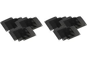 Gadpiparty 20 Pcs Chassis Ears Wireless Cooling Fan Mesh Grill Cork Bark