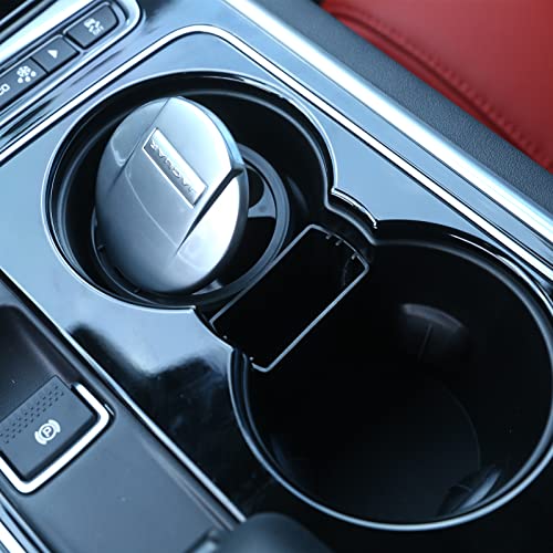 Caja Porta Vasos para Jaguar F-PACE XFL 2017 Negro miniatura 4