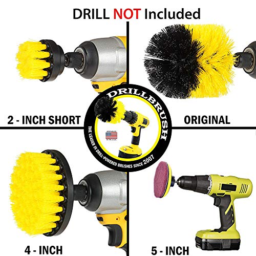 Rain Queen Boorborstel, 10 stuks elektrische reinigingsborstel, Power Scrubbing Brush, boorborstel, tegels, auto… - Image 7