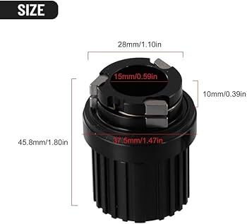 Amazon.co.jp: DTスイス製3爪フリーハブボディにフィット。シマノと