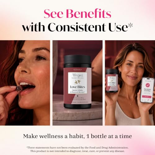 Winged Wellness Love Bites Libido Gummies