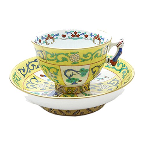 Amazon｜ヘレンド(HEREND) SJ 西安(黄色) コーヒーカップ&ソーサー