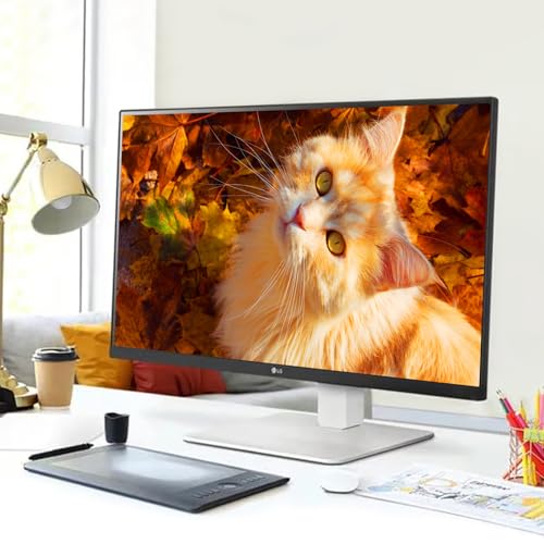 Image of LG 27 inch UltraFine UHD (3840 x 2160) 4K, IPS Monitor, HDR10, 90% DCI-P3, Dynamic Action Sync, Black Stabilizer & Flicker Safe, VESA Mountable, DisplayPort & HDMI, Tilt /Height /Swivel /Pivot Adjustable