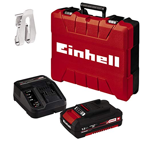 Einhell Akkuschrauber TE-CD 18 Li Set Power X-Change (Li-Ion, 18 V, 2 Gang, 48 Nm, LED-Licht, Koffer, inkl. 1,5 Ah Akku… – Bild 4