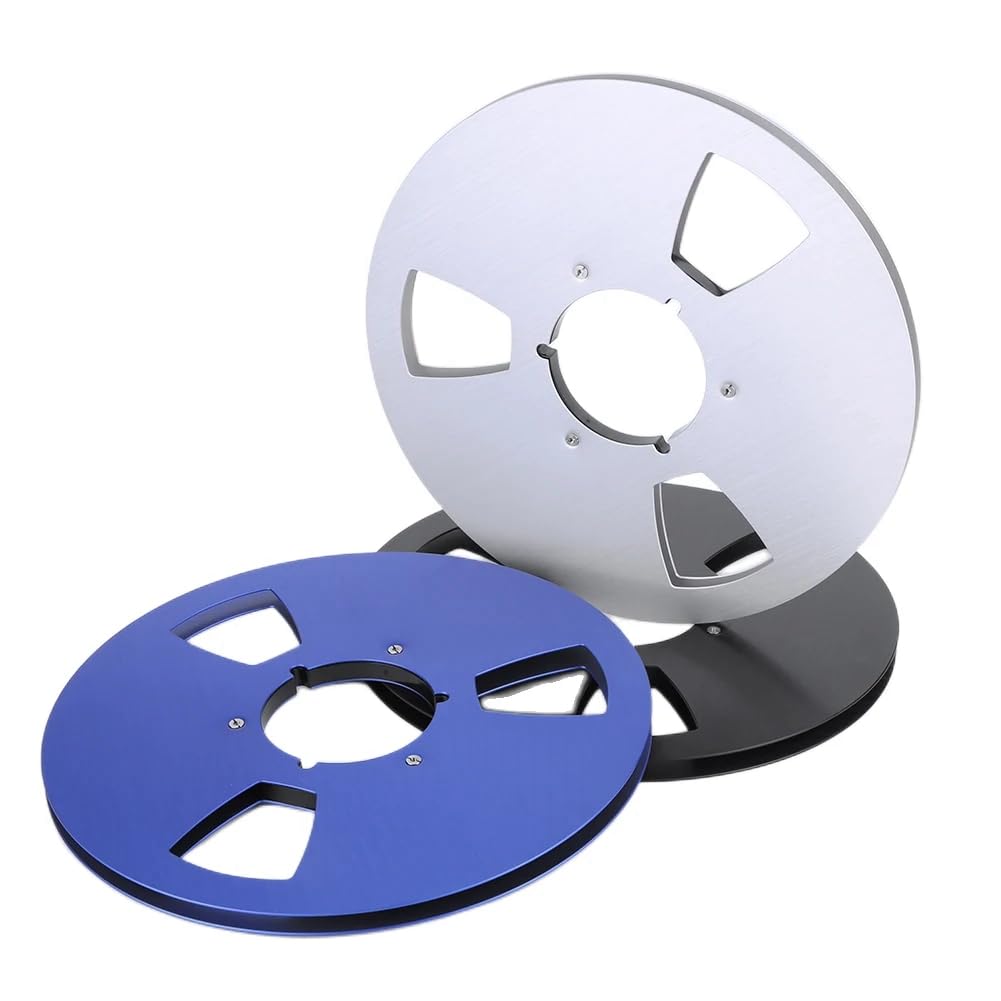 Bobine de Bande Vide Universelle de 10 Pouces, Disque Audio Vide pour/Reel à Reel Disk pour Studer ReVox/C