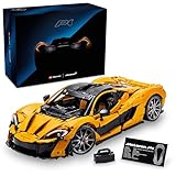 LEGO Technic McLaren P1 Scale Model Car for Adults, Racing Hypercar, Model Kit, for Men, Women, Parents and Husbands, Home Decor 42172