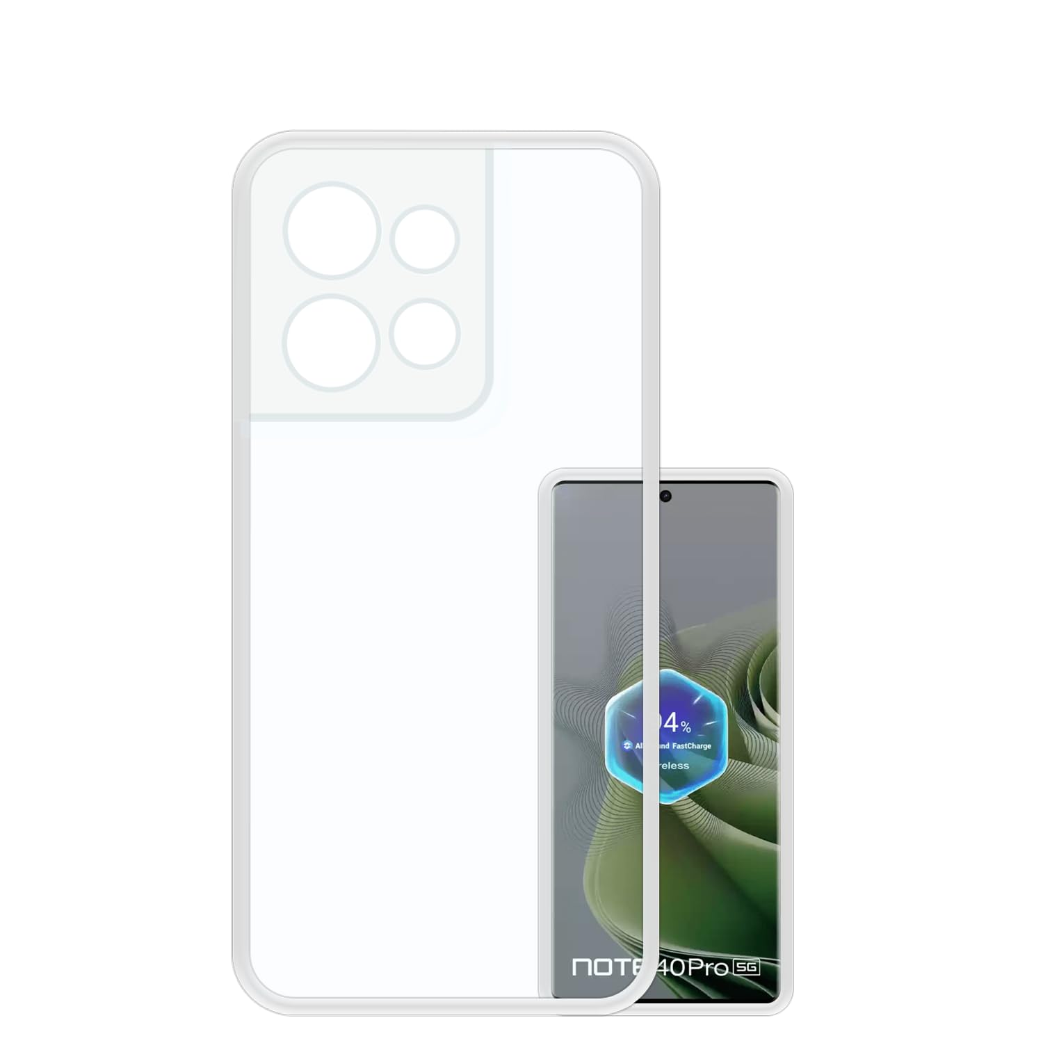 VIDO Transparent Back Case Cover for Motorola Edge 50 Neo 5G (Soft & Flexible & Camera Protection Back Case) (B0DHD1CG4B) Amazon Price History, Amazon Price Tracker