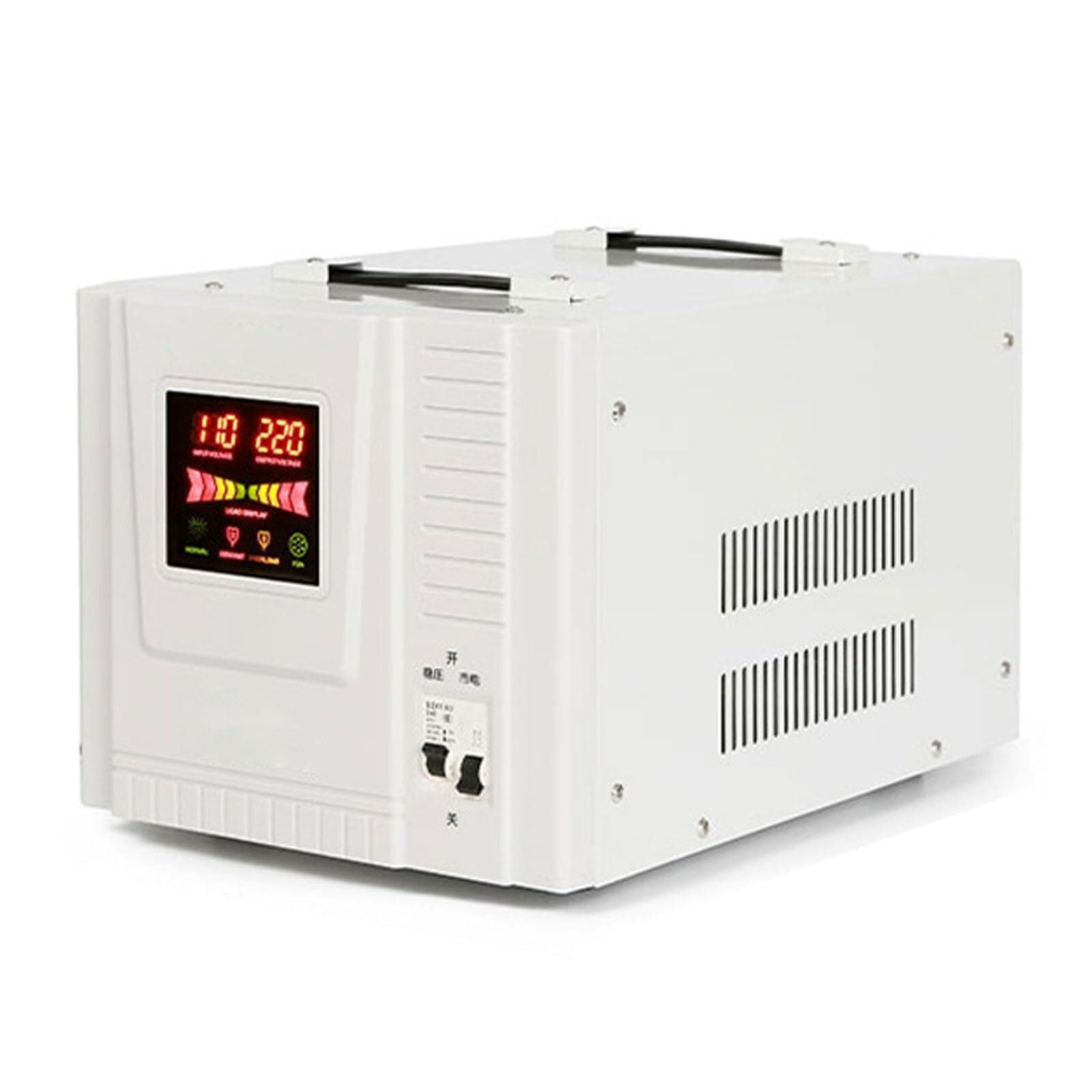 Estabilizador de Voltaje de 220 V, automático, de Escritorio, for Uso doméstico, de Alta Potencia, for Aire Acondicionado, regulador de Voltaje de CA.(2000VA)