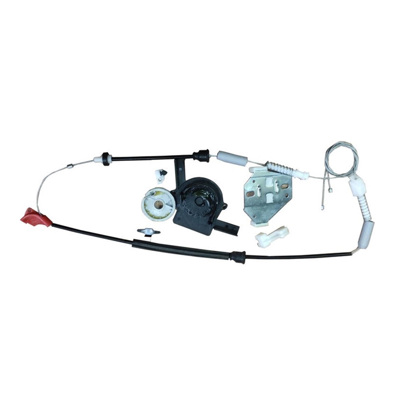 Hhfksci Repair Kit Left Power Window Regulator For Vw For Transporter T4 Elect Window Regulator Repair Kit 701837461 701837462(Repair Kit Left)