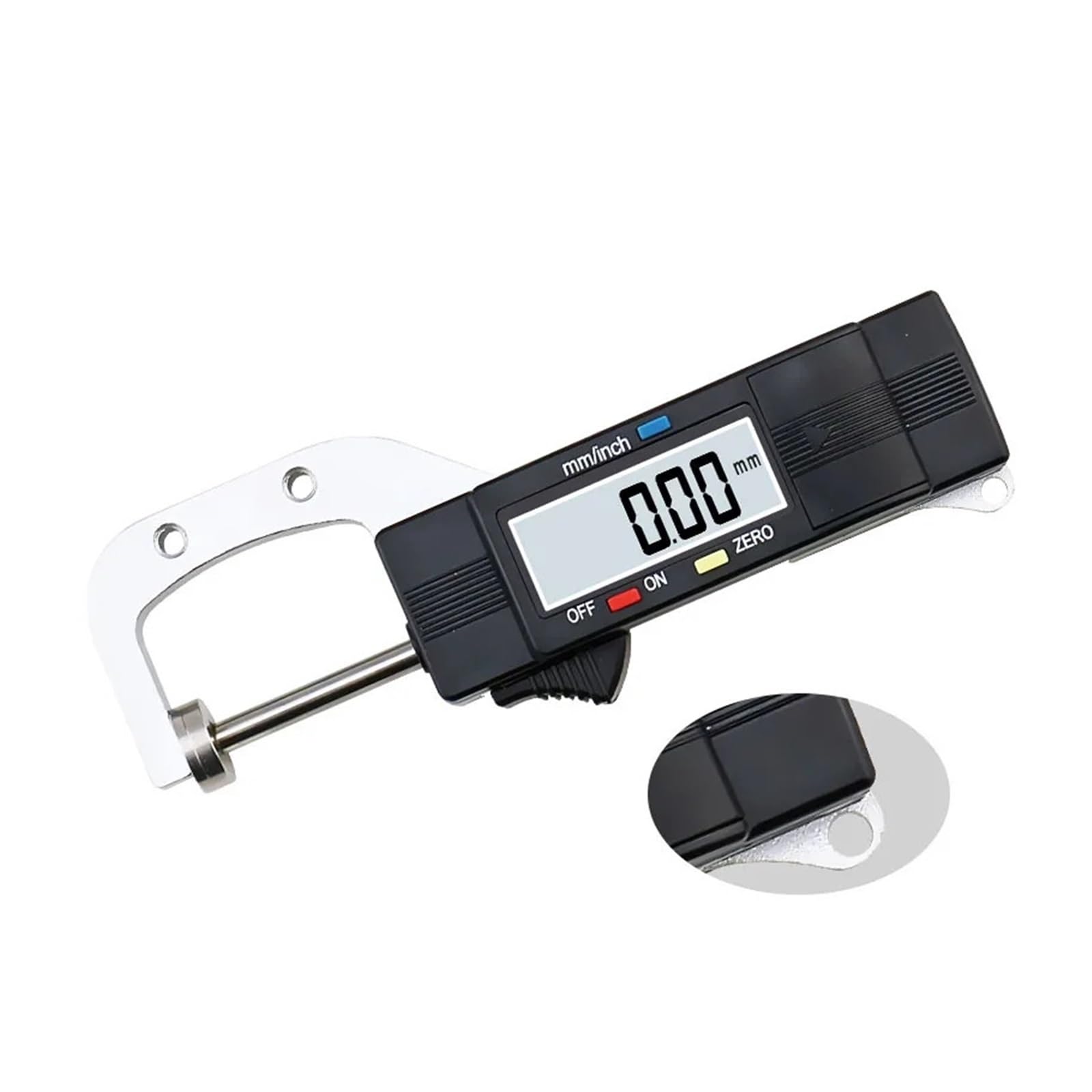 LNHHG Paint Thickness Gauge, Digital Thickness Gauges Mini Portable Horizontal Electronic Meter Measurement Tool 0-25 Caliper
