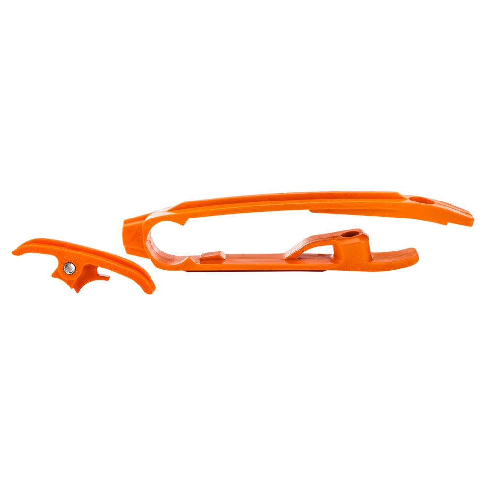 Acerbis copripiastra motore KTM Husqvarna SXF FC 250 350 19-21 nero-arancio - 0023661.313