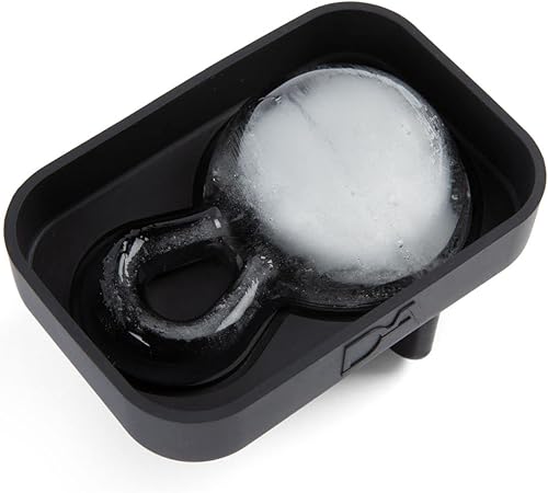 Miniatura 7 de Molde de silicona para cubitos de hielo y whisky con pesas rusas (paquete de 2) para bebidas de fusión lenta, sin fugas, hielo para cócteles,