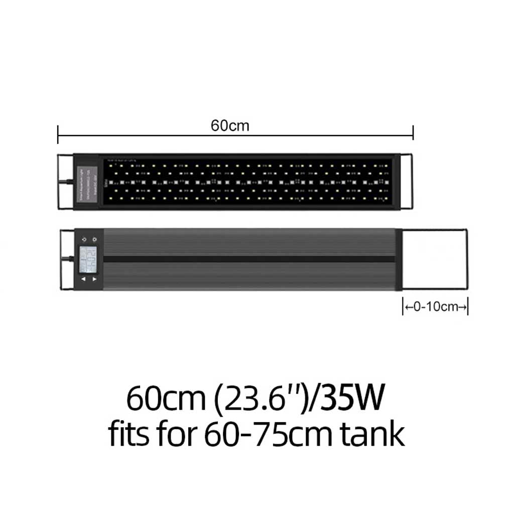 EverGrow Aquarium Light 24-30 Inch Fish Tank Light LED Full Spectrum with Timer Auto On/Off Extendable Bracket Aquarium Plant Light for Freshwater Planted Tank Sunrise Sunset Adjustable Multi-Color - image 8