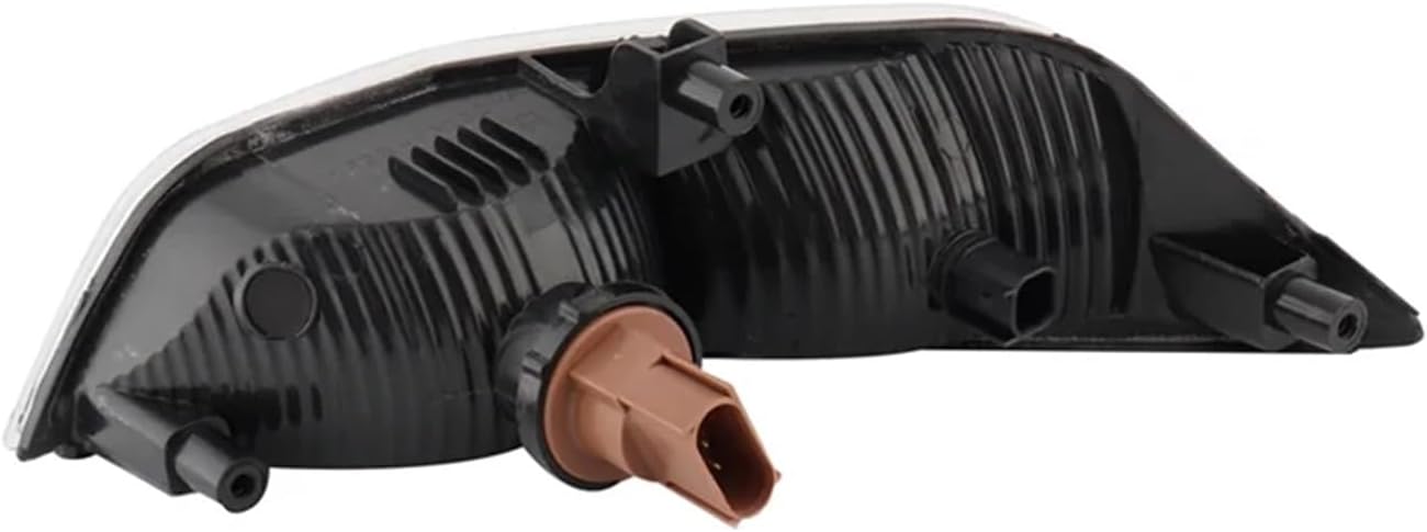 2Pcs Car Front Bumper Corner Turn Signal Sequential Lights Indicator Lamp with Bulbs Compatible with Mustang 2015 2016 2017