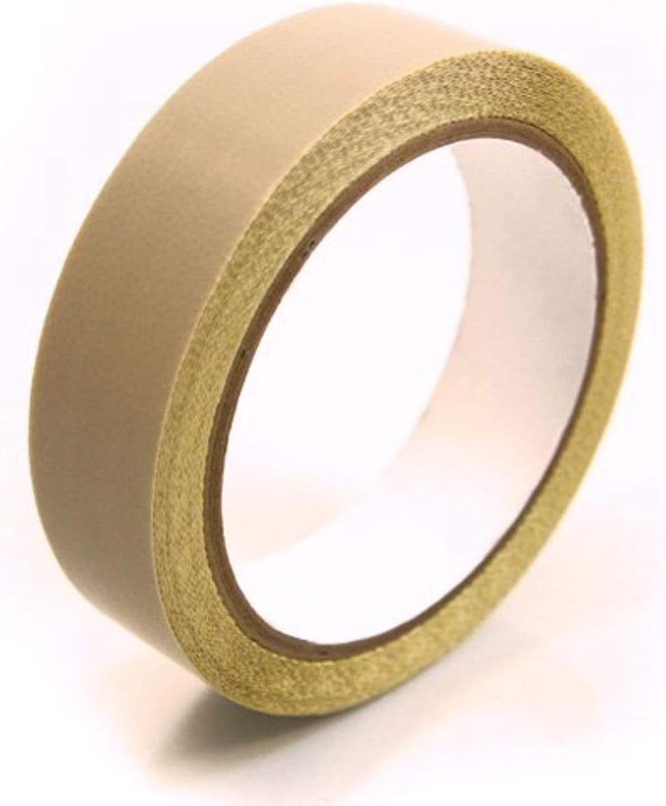 CS Hyde Skived PTFE with Silicone Adhesive, Liner, 3mm Thick, Tan, 2" Width x 5 Yard Roll